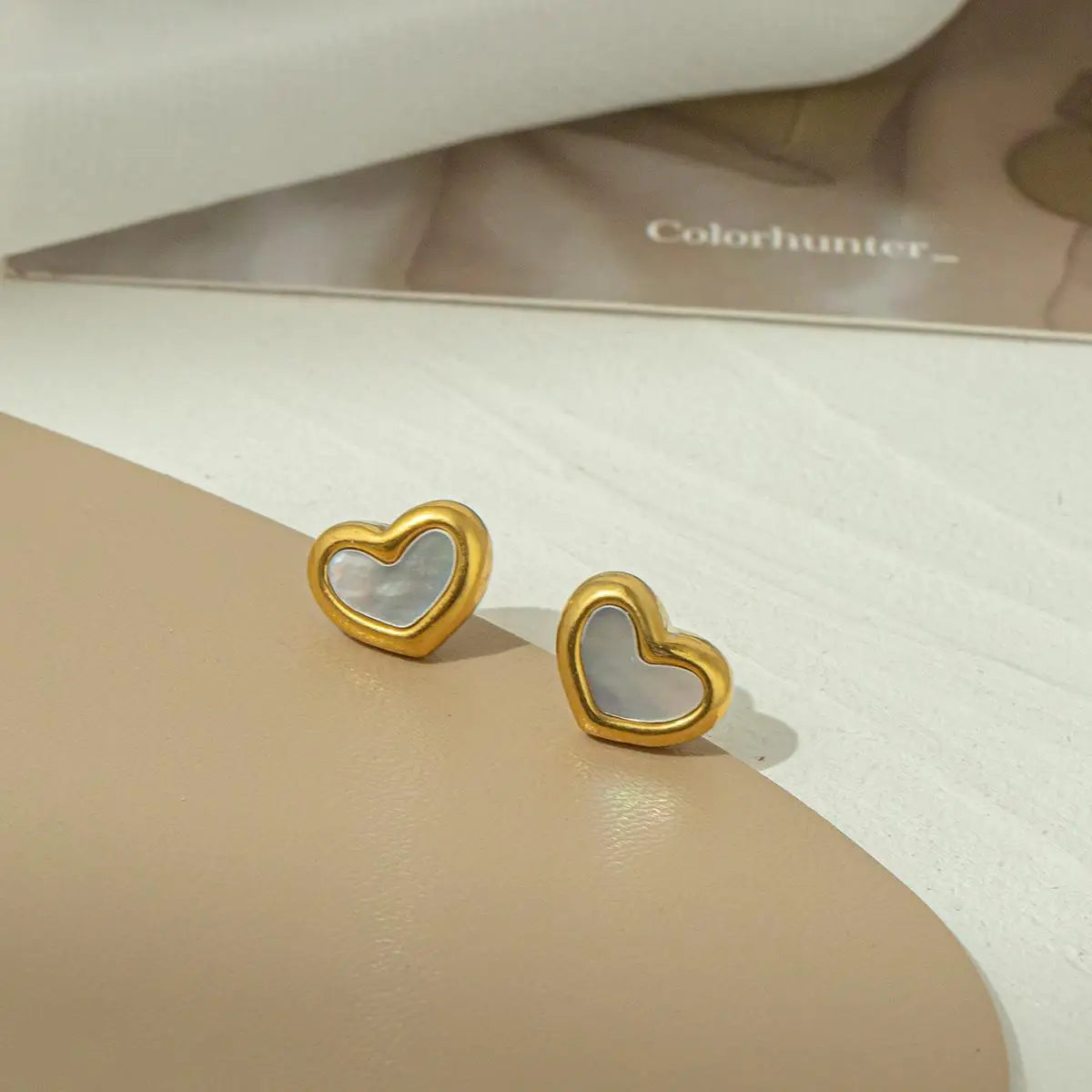 Schöne Herzkette, Dazupassendes Armband und Ohrringe