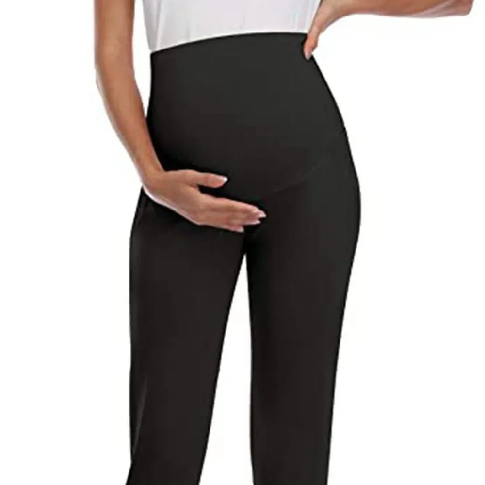 Dehnbare Jogginghose für Schwangere Frauen mit Taschen