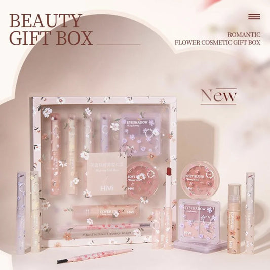 Make-up-Set für Frauen, komplettes Set, lang anhaltendes Make-up-Produktset, 8-teiliger Lippenstift