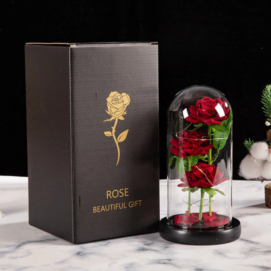 🌹 „3-fache Blütenpracht – Das perfekte Geschenk zum Verlieben“